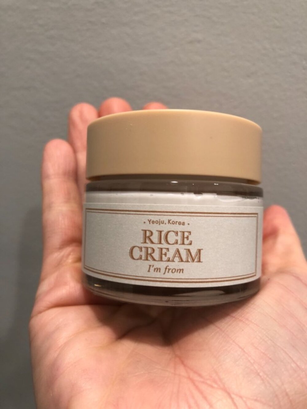 I'm from Moisturize Rice Cream, Glowing skin, Refines Skin Texture - 1.69 Ounce